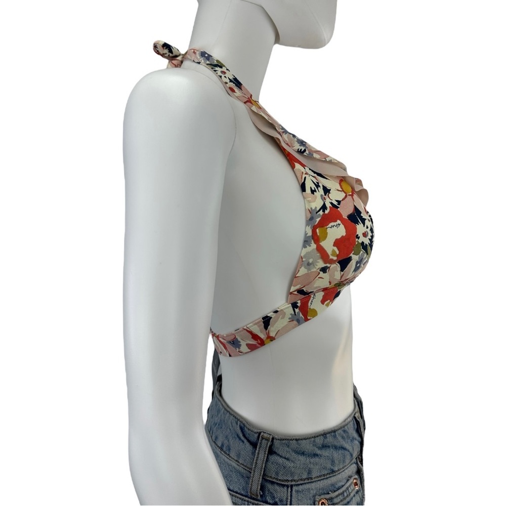 SHAN Beach Folly Floral Bikini Top, NWT H0339 - Picture 4 of 9